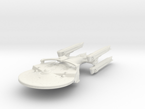 Coeur De Lion Class B  BattleShip 3.7" long in White Natural Versatile Plastic