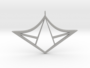 Curved Edged Flying Diamond in Aluminum