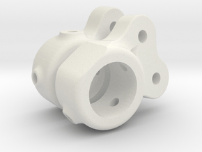 Lower link mounts - 12mm hole in White Natural Versatile Plastic