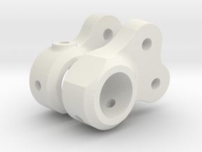 Lower link mounts - 10mm hole in White Natural Versatile Plastic