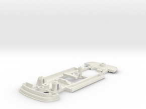 Chassis for classic Scalextric Audi A4 BTCC in White Natural Versatile Plastic