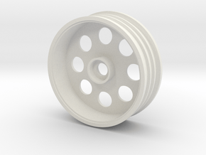 Tamiya Fox / Wild One Front Wheel in White Natural Versatile Plastic