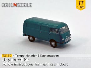 Tempo Matador E Kastenwagen (TT 1:120) in Tan Fine Detail Plastic