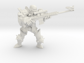 Ministeriale Rifleman in White Natural Versatile Plastic