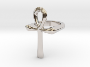 Ankh ring (all sizes) in Platinum: 3 / 44