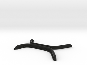 RC4WD Cross Country - Rear tube flares (NARROW) in Black Natural Versatile Plastic