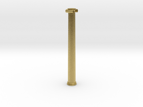 Ionic Column in Natural Brass: Extra Small