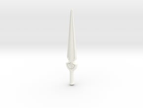 Sword of Protection (MotU Origins Scale) in White Processed Versatile Plastic