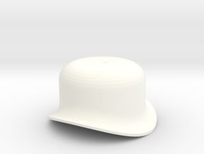 3/4" Scale Caribou to USRA Steam Dome in White Processed Versatile Plastic