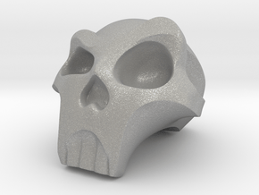 Stylized Skull in Aluminum