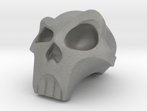 Stylized Skull in Gray PA12