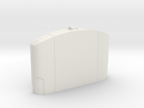 N64 Cartridge Case  in White Natural Versatile Plastic