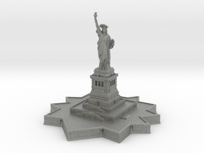 Statue of Liberty 1/1000 in Gray PA12