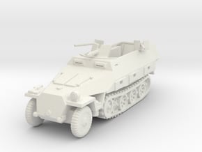 Sdkfz 251/16 D Flamethrower 1/100 in White Natural Versatile Plastic