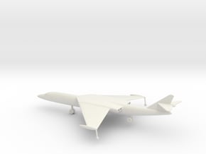 Boeing XB-59 in White Natural Versatile Plastic: 6mm