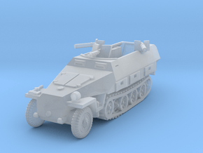 Sdkfz 251/16 D Flamethrower 1/160 in Smooth Fine Detail Plastic