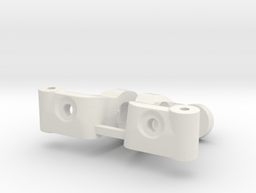 7057 - FF210 C-hubs 14° in White Natural Versatile Plastic
