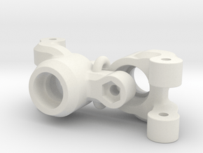 7082 - FF210 12mm Hex Rear Axle Holder in White Natural Versatile Plastic