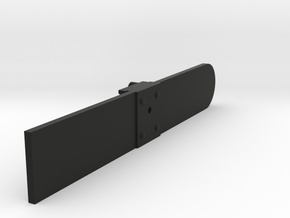 Signal Semaphore Blade Wooden (Square) 1:19 scale in Black Premium Versatile Plastic