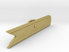 Signal Semaphore Blade (Fish Tail) 1:19 scale in Natural Brass
