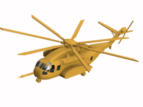 047E Sikorsky CH-53K 1/350 Kit in Tan Fine Detail Plastic