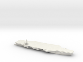 1/2400 Scale French PANG Aircraft Carrier Concept in White Natural Versatile Plastic