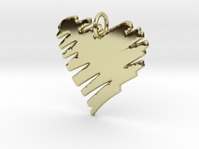 Creator Pendant in 18k Gold Plated Brass