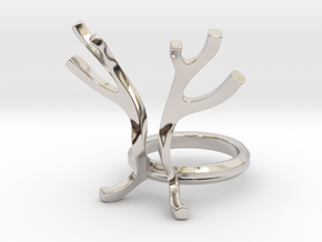Antlers ring (all sizes) in Platinum: 5 / 49