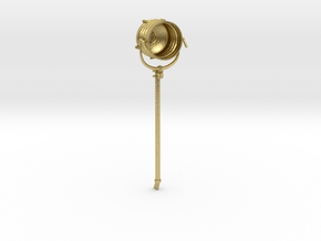1/16 USN 12 inch Searchlight V1 in Natural Brass
