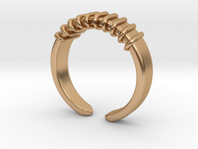 Spring ring [sizable] in Polished Bronze