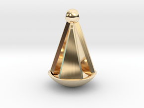 Silent Bell in 14K Yellow Gold