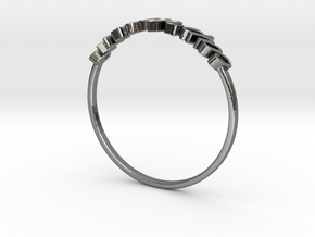 Astrology Ring Capricorne US5/EU49 in Polished Silver