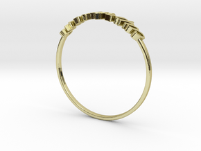 Astrology Ring Capricorne US7/EU54 in 18K Yellow Gold