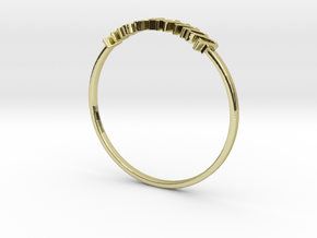 Astrology Ring Taureau US6/EU51 in 18K Yellow Gold