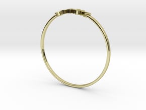 Astrology Ring Vierge US5/EU61 in 18K Yellow Gold