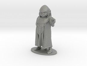 Dungeon Master Miniature in Gray PA12: 1:36