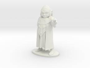 Dungeon Master Miniature in White Natural Versatile Plastic: 1:55