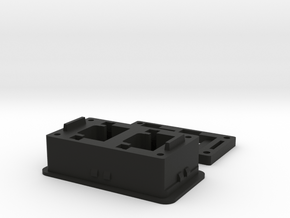 USB QC4.0 Switch Blank in Black Natural Versatile Plastic