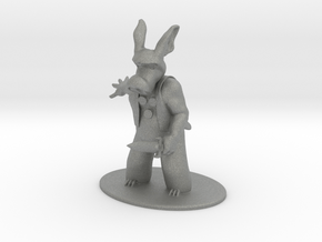Cerebus the Aardvark Miniature in Gray PA12: 28mm