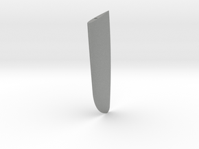 Rudder for Micromagic in Gray PA12