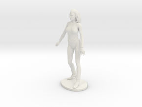 Princess Ariel Miniature in White Natural Versatile Plastic: 1:55