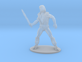 Thundarr the Barbarian Miniature in Smoothest Fine Detail Plastic: 1:55