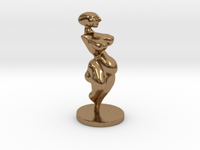 Venus of Calvander (2 and one half Inches tall) in Natural Brass