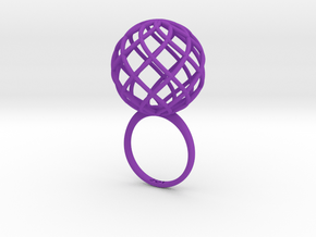 AIR RING . SMALL in Purple Processed Versatile Plastic: 5 / 49