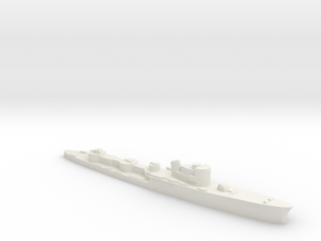 Italian Ciclone torpedo boat 1:1200 WW2  in White Natural Versatile Plastic
