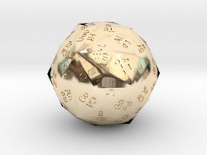 Periodic Die in 14K Yellow Gold