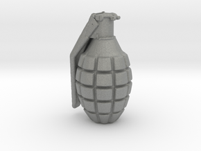 1/9 Scale Pineapple Hand Grenade in Gray PA12