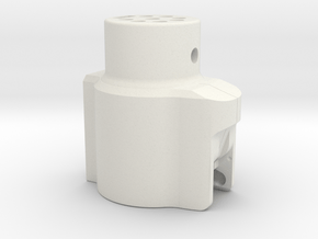 AR100 PWR Stock Adapter Shapeways in White Natural Versatile Plastic