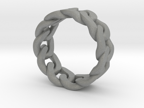Chain Ring in Gray PA12