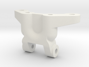 Tamiya Dyna Storm D4 - Gearbox Bridge (Hex nut) in White Natural Versatile Plastic